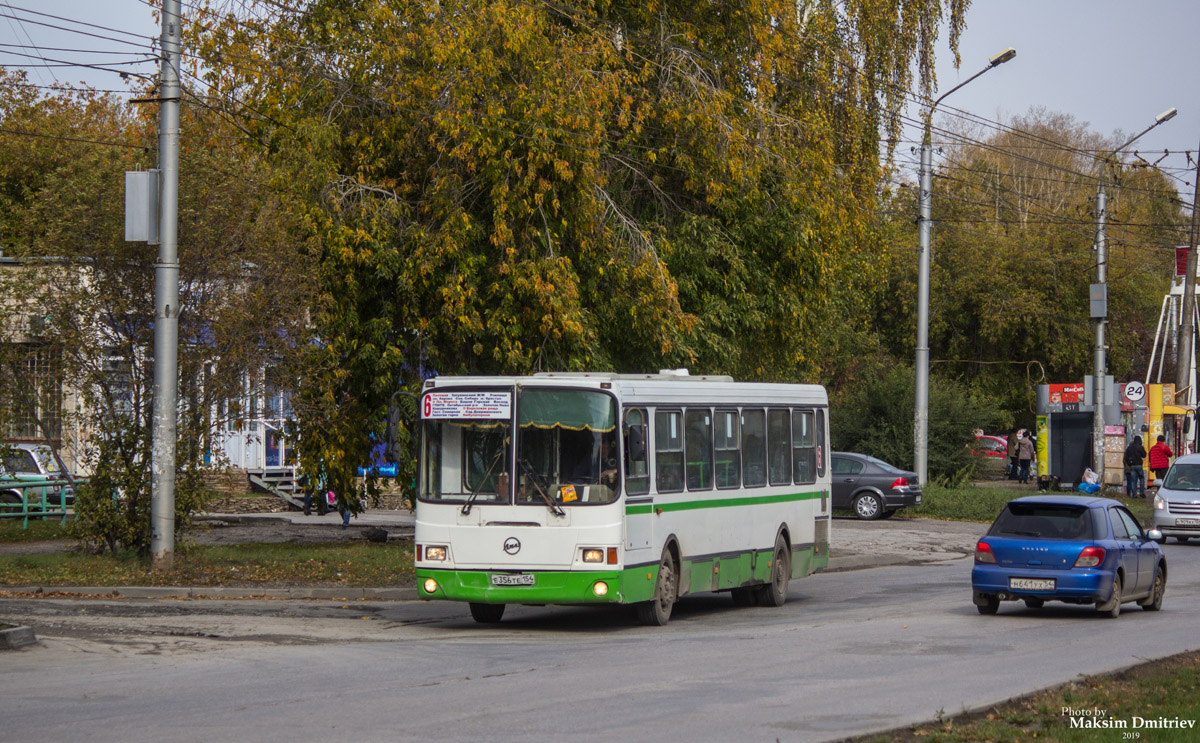 Новосибирская область, ЛиАЗ-5256.45 № Е 356 ТЕ 154