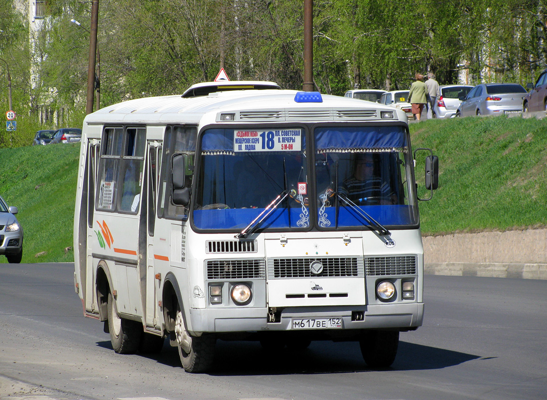 Nizhegorodskaya region, PAZ-32054 Nr. М 617 ВЕ 152