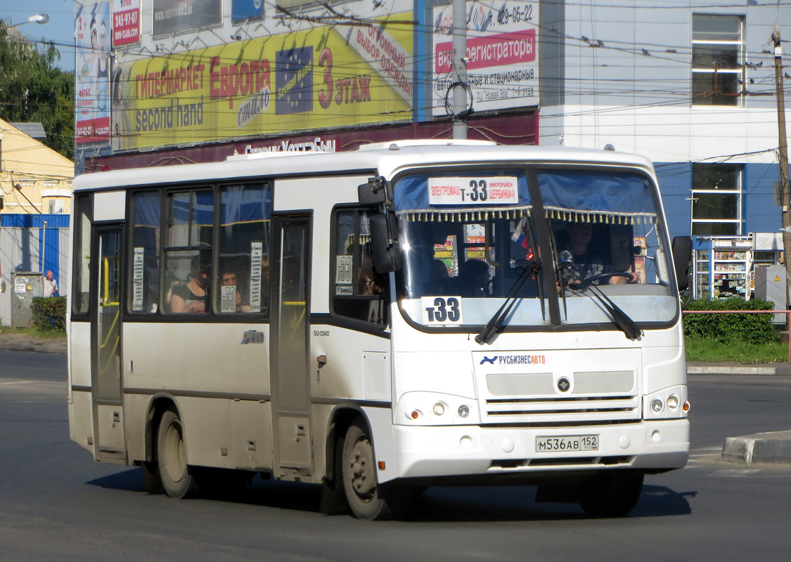 Нижегородская область, ПАЗ-320402-05 № М 536 АВ 152