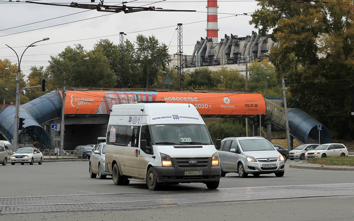 Новосибирская область, Автодом (Ford Transit) № Е 180 АН 154