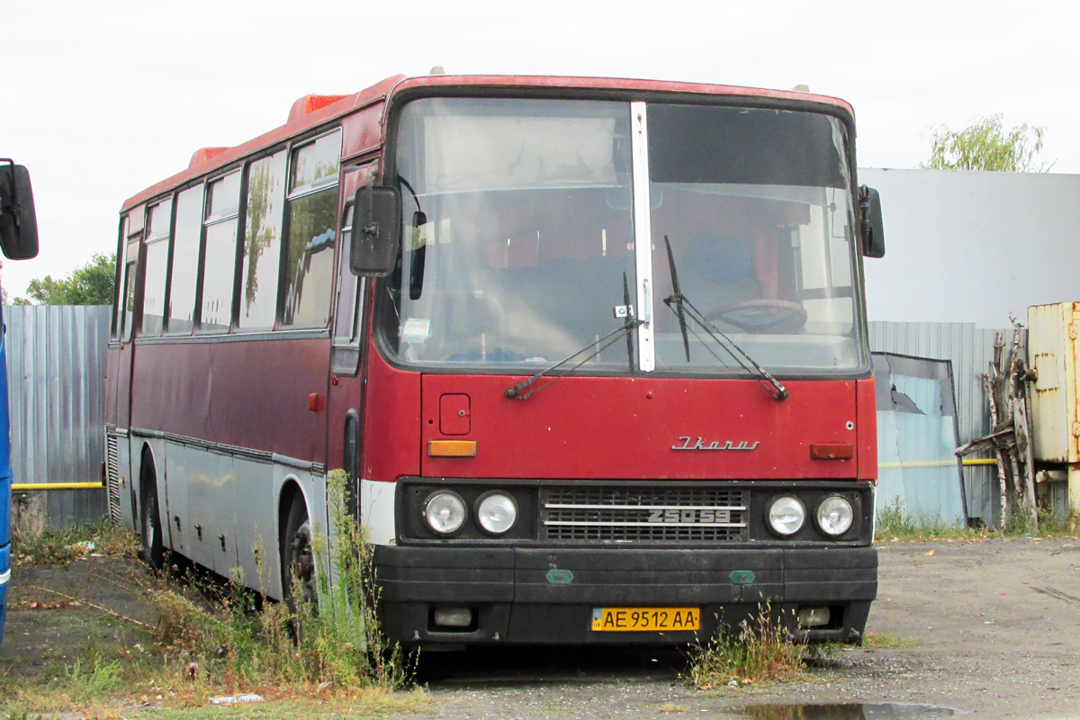 Днепропетровская область, Ikarus 250.59 № AE 9512 AA