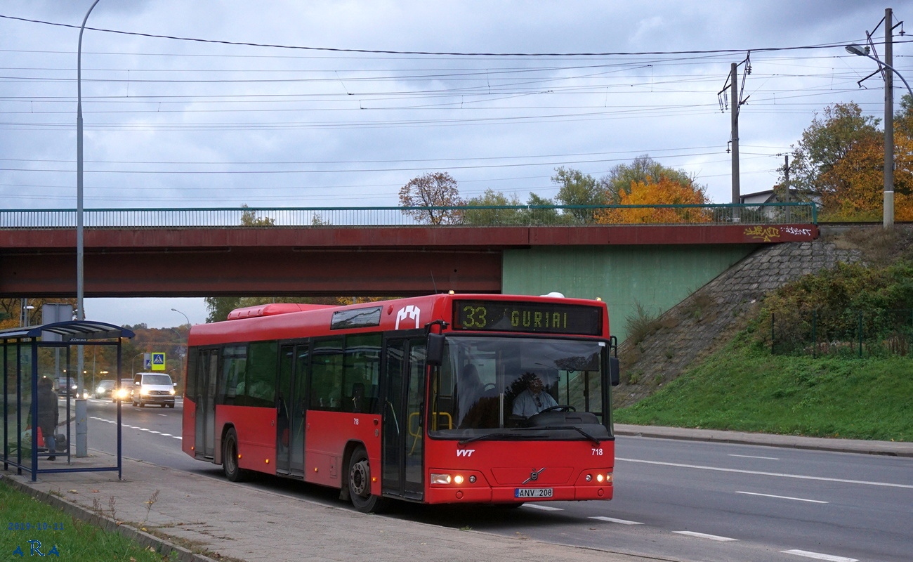 Литва, Volvo 7700 № 718