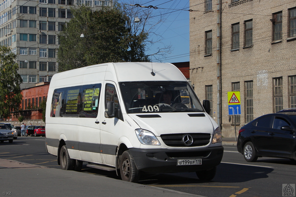 Санкт-Петербург, Луидор-22360C (MB Sprinter) № В 199 ВР 178