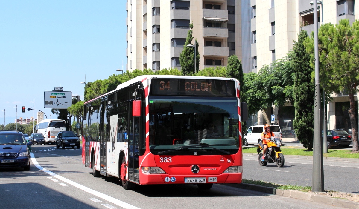 Hiszpania, Mercedes-Benz O530 Citaro facelift Nr 383