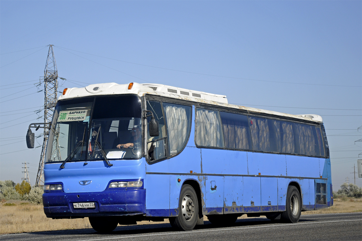 Алтайский край, Daewoo BH117H № К 746 НН 22 — Фото — Автобусный транспорт