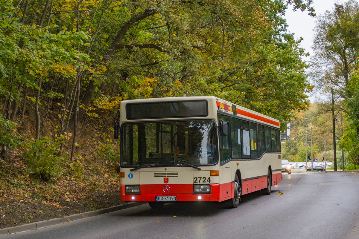 Польша, Mercedes-Benz O405N2 № 2724