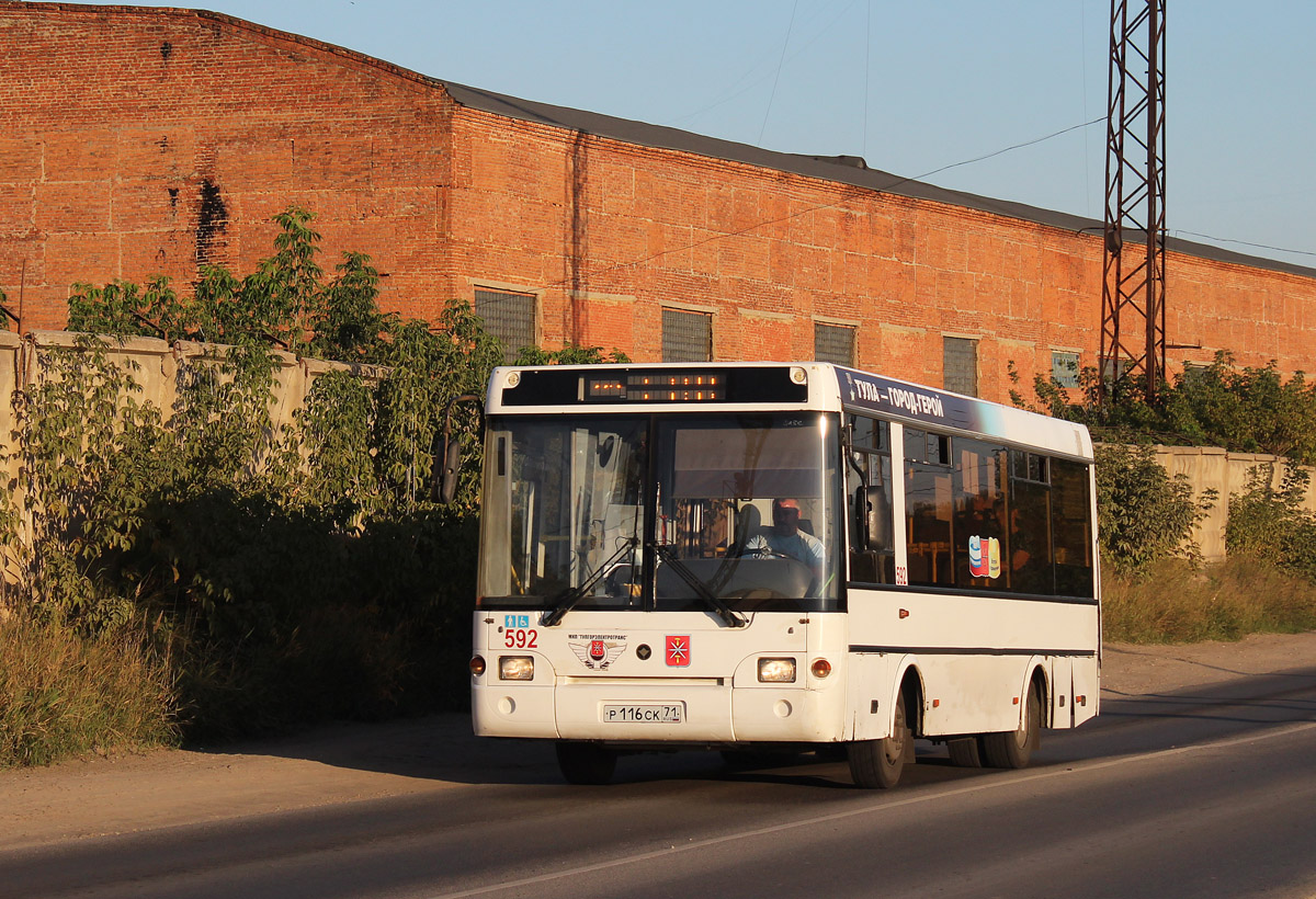 Тульская область, ПАЗ-3237-05 № 592