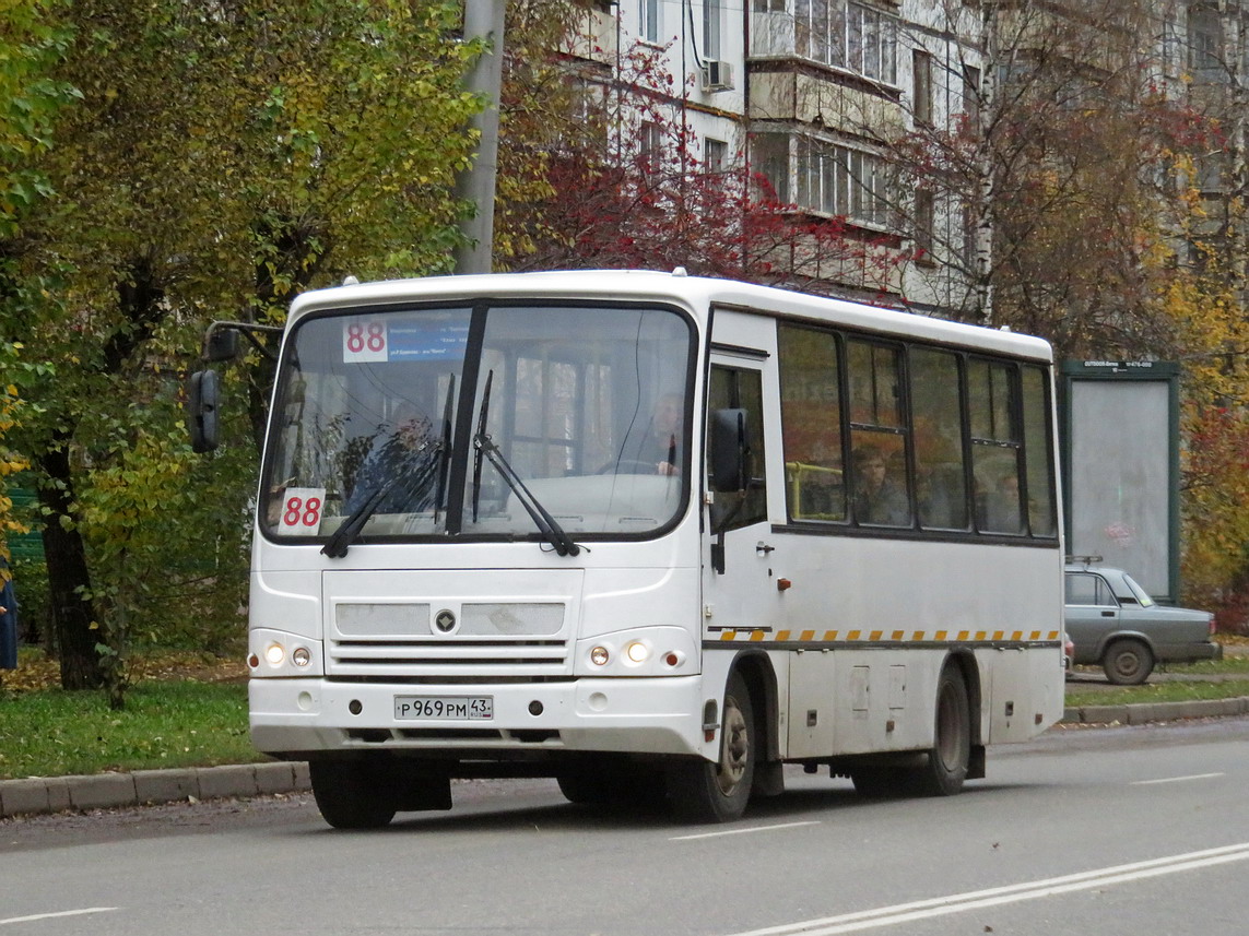 Kirov region, PAZ-320402-05 # Р 969 РМ 43