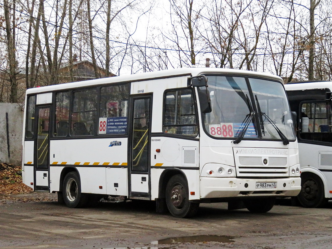 Кировская область, ПАЗ-320402-05 № Р 983 РМ 43