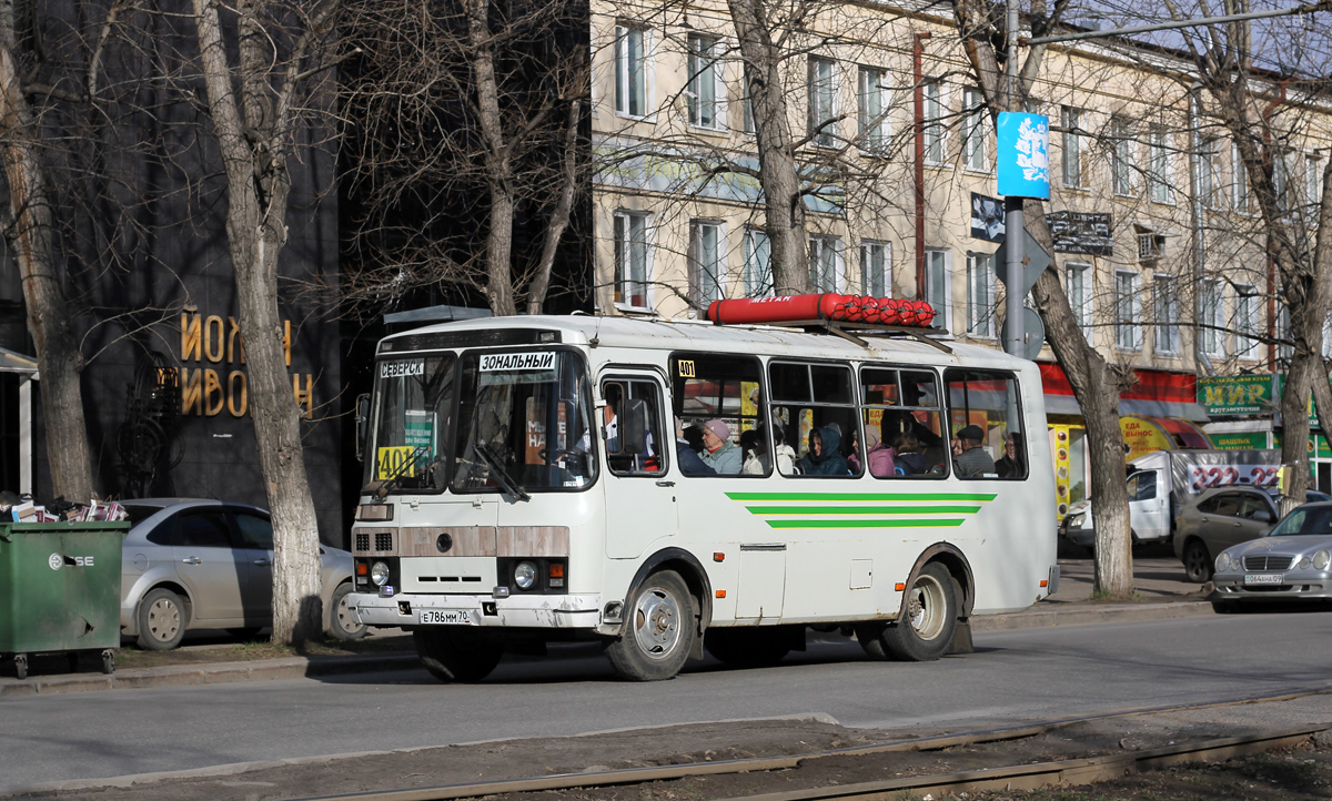 Томская область, ПАЗ-32054 № Е 786 ММ 70