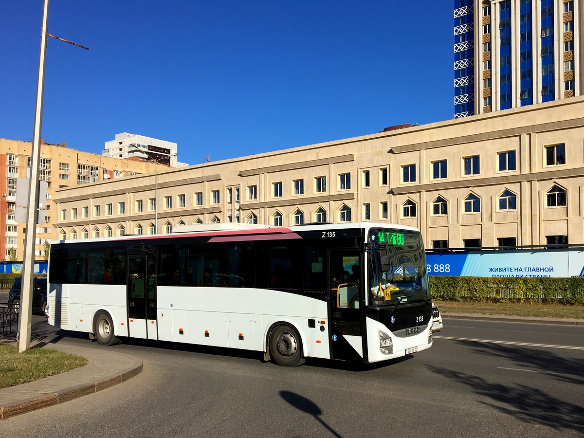 Astana, IVECO Crossway LINE 13M (SaryarkaAvtoProm) № Z135