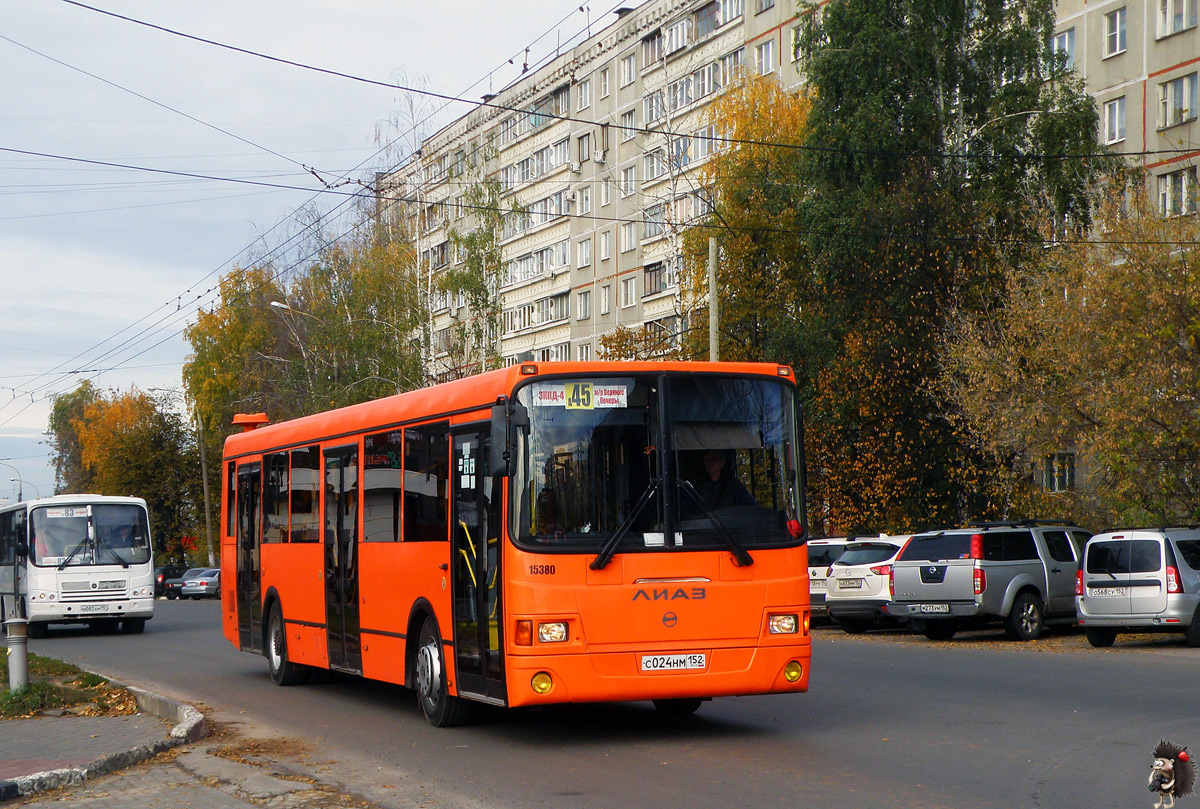 Нижегородская область, ЛиАЗ-5293.60 № 15380