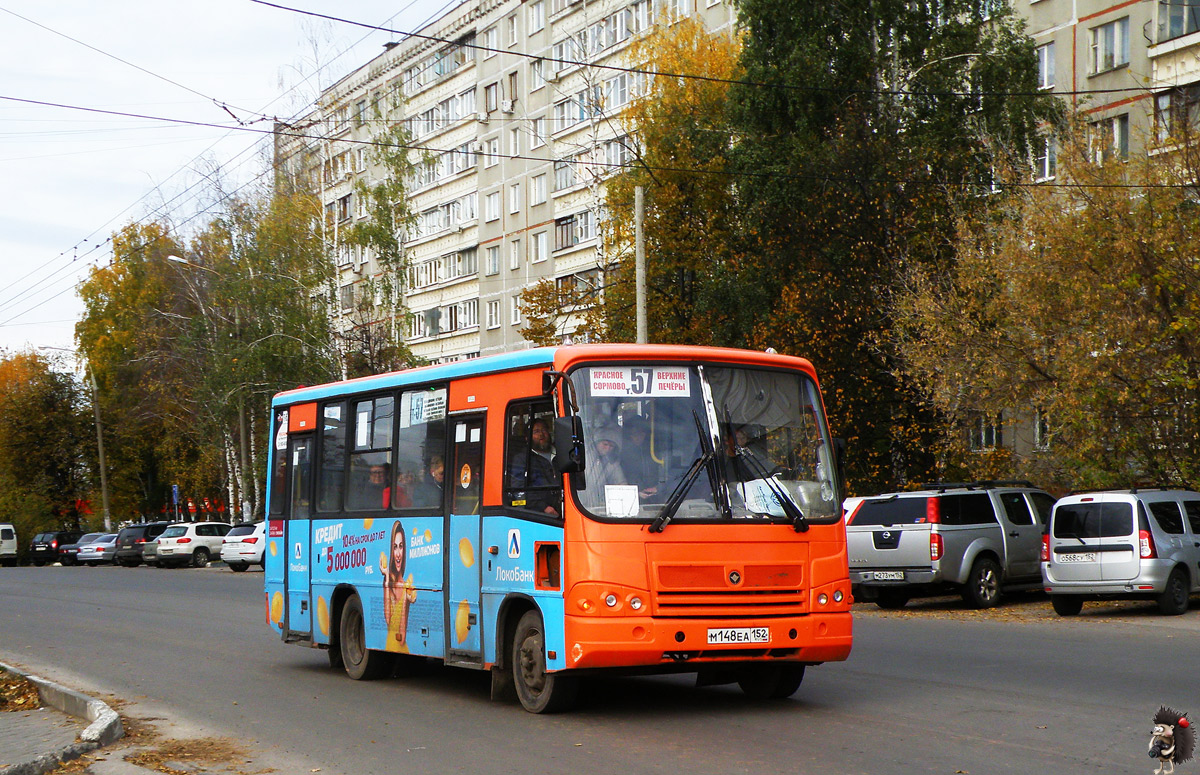 Нижегородская область, ПАЗ-320402-05 № М 148 ЕА 152