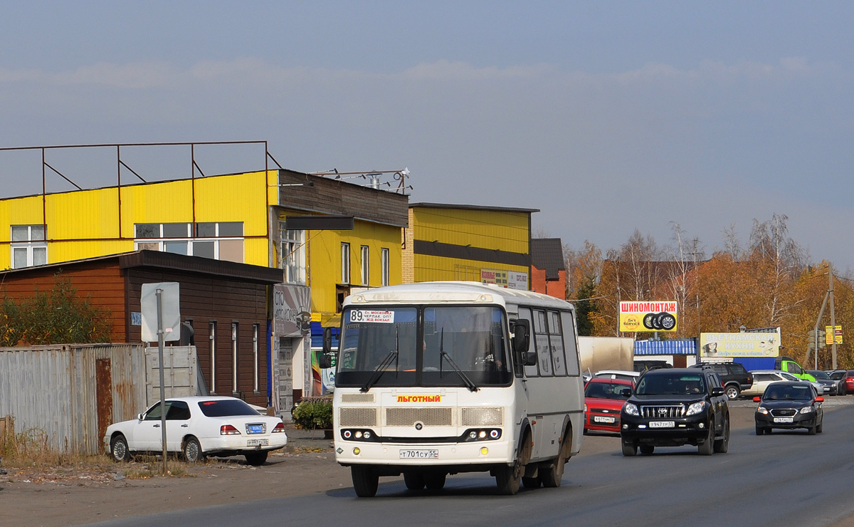 Омская область, ПАЗ-32054 № Т 701 СУ 55