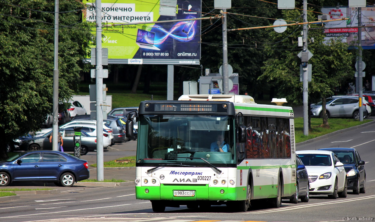 Moskwa, LiAZ-5292.22 (2-2-2) Nr 030227