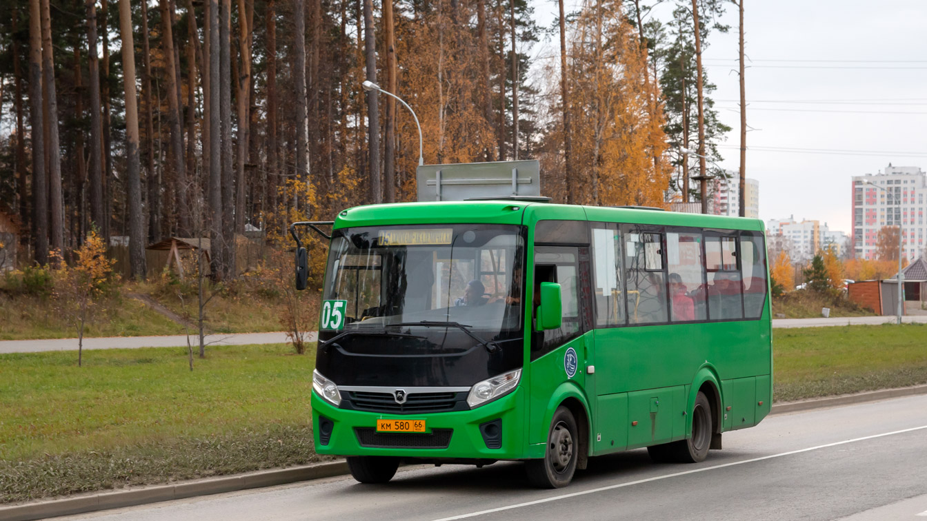 Свердловская область, ПАЗ-320405-04 "Vector Next" № КМ 580 66