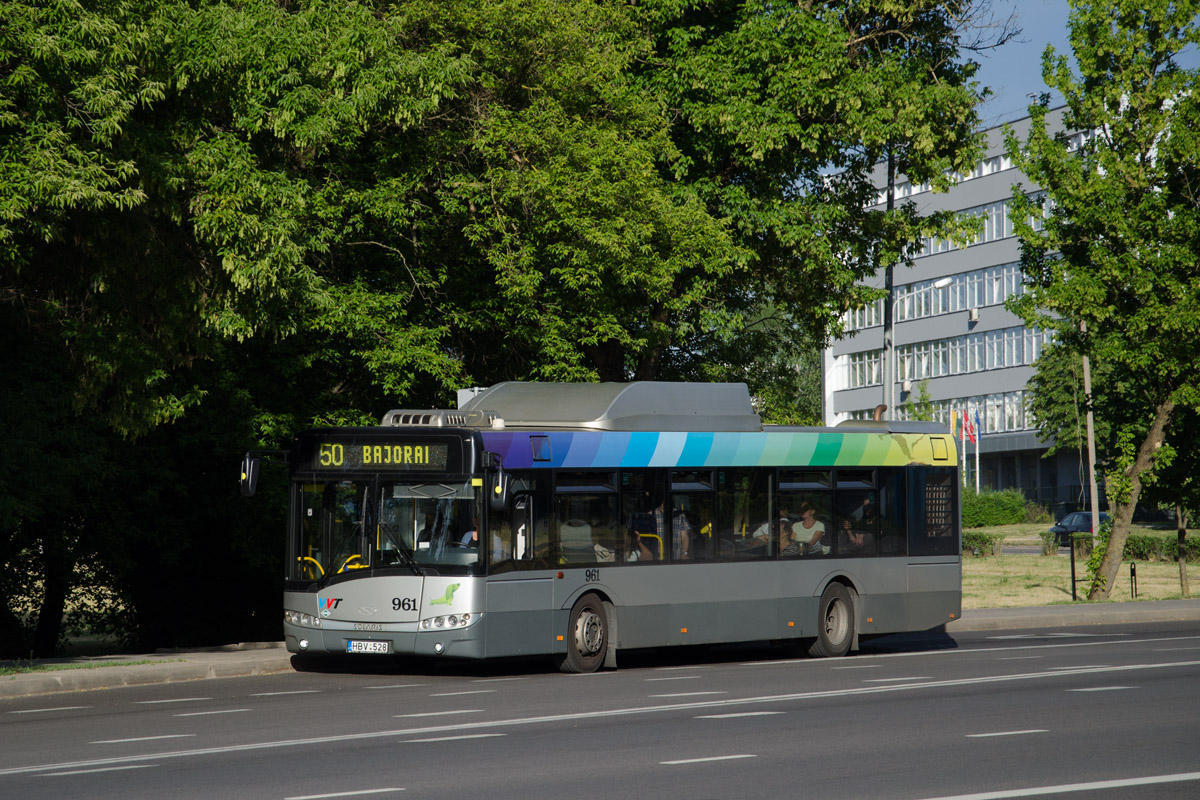 Литва, Solaris Urbino III 12 CNG № 961