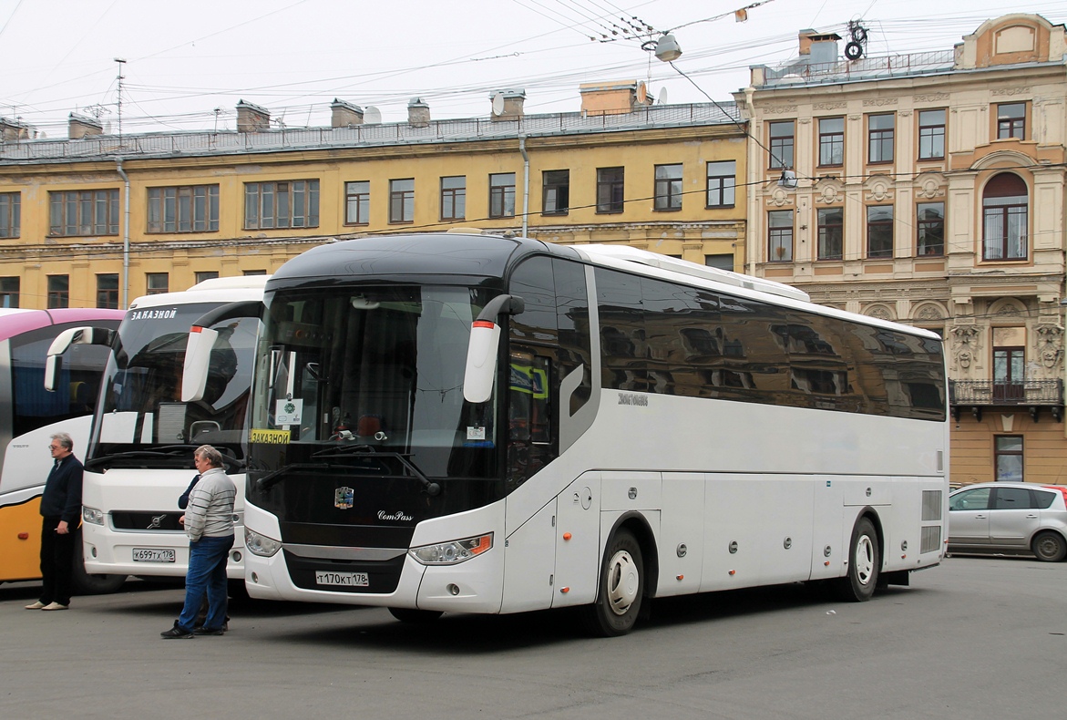 Санкт-Петербург, Zhong Tong LCK6127H ComPass № Т 170 КТ 178