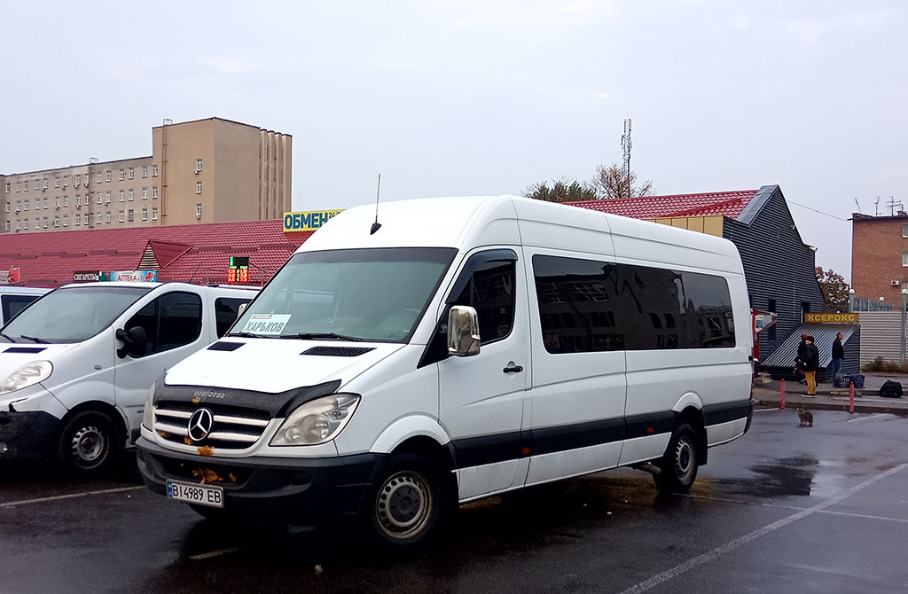 Полтавская область, Mercedes-Benz Sprinter W906 313CDI № BI 4989 EB