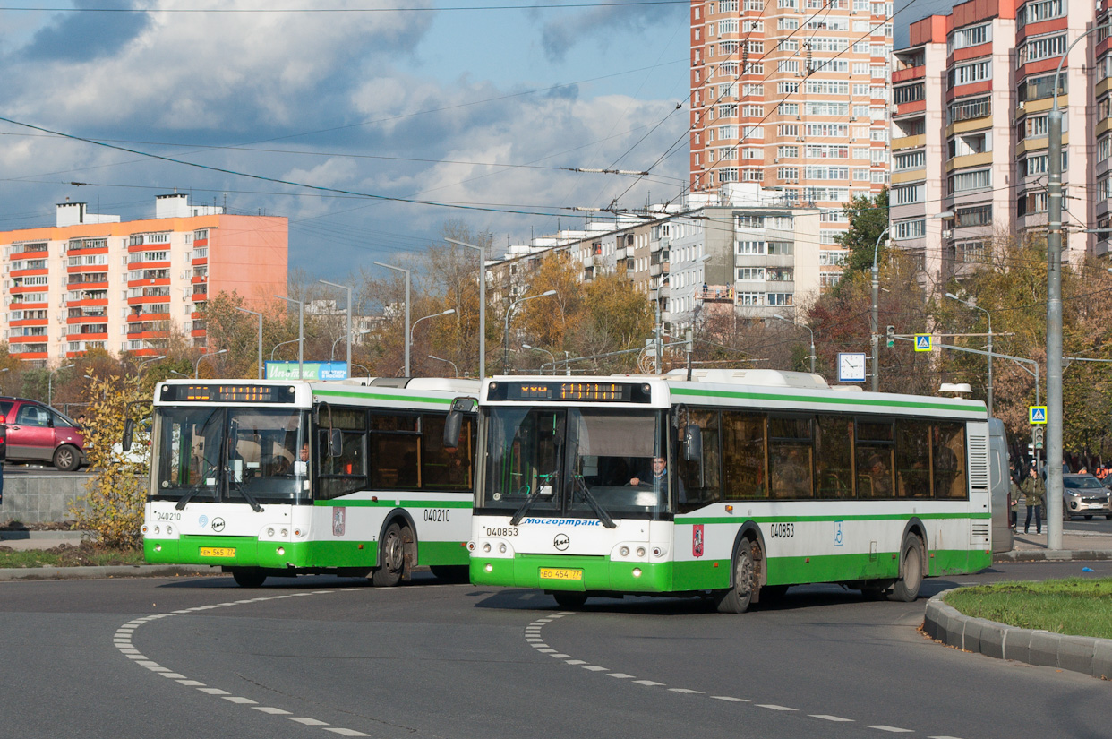 Москва, ЛиАЗ-5292.22 (2-2-2) № 040853