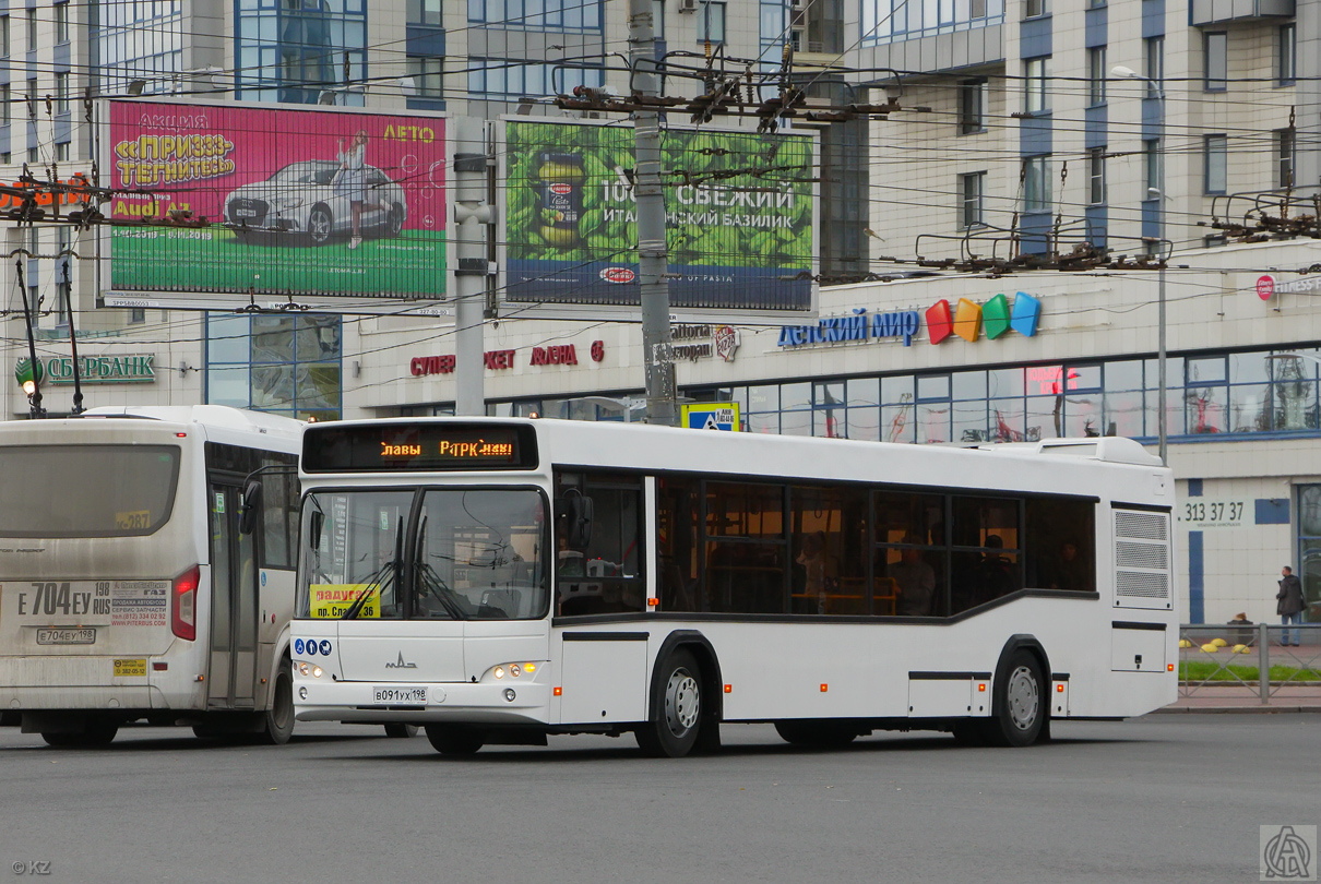 Санкт-Петербург, МАЗ-103.486 № В 091 УХ 198