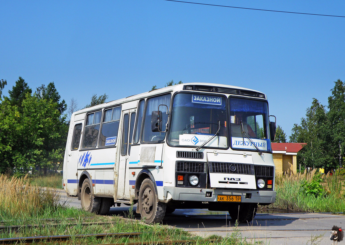 Нижегородская область, ПАЗ-32053 № АК 356 52