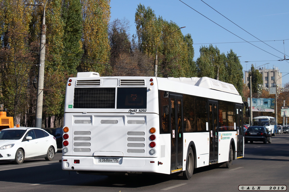 Воронежская область, ЛиАЗ-5292.67 (CNG) № Е 368 ВН 136