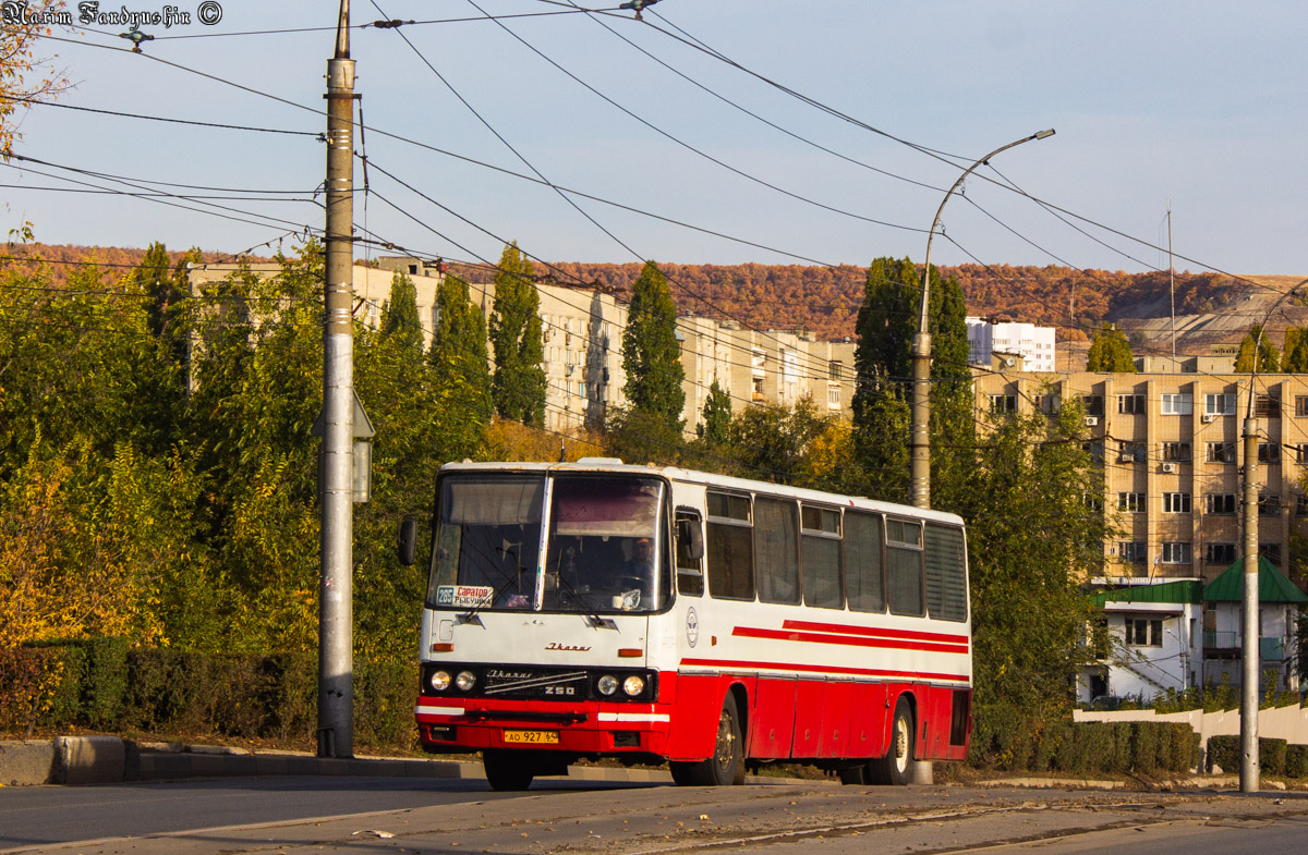 Saratov region, Ikarus 250.59 Nr. АО 927 64