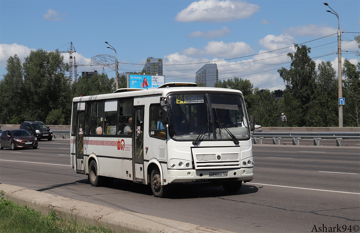 Красноярский край, ПАЗ-320412-03 № В 890 ОК 124