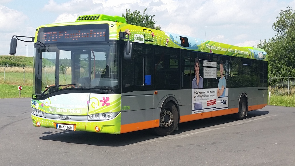 Dolní Sasko, Solaris Urbino III 12 hybrid č. 7602