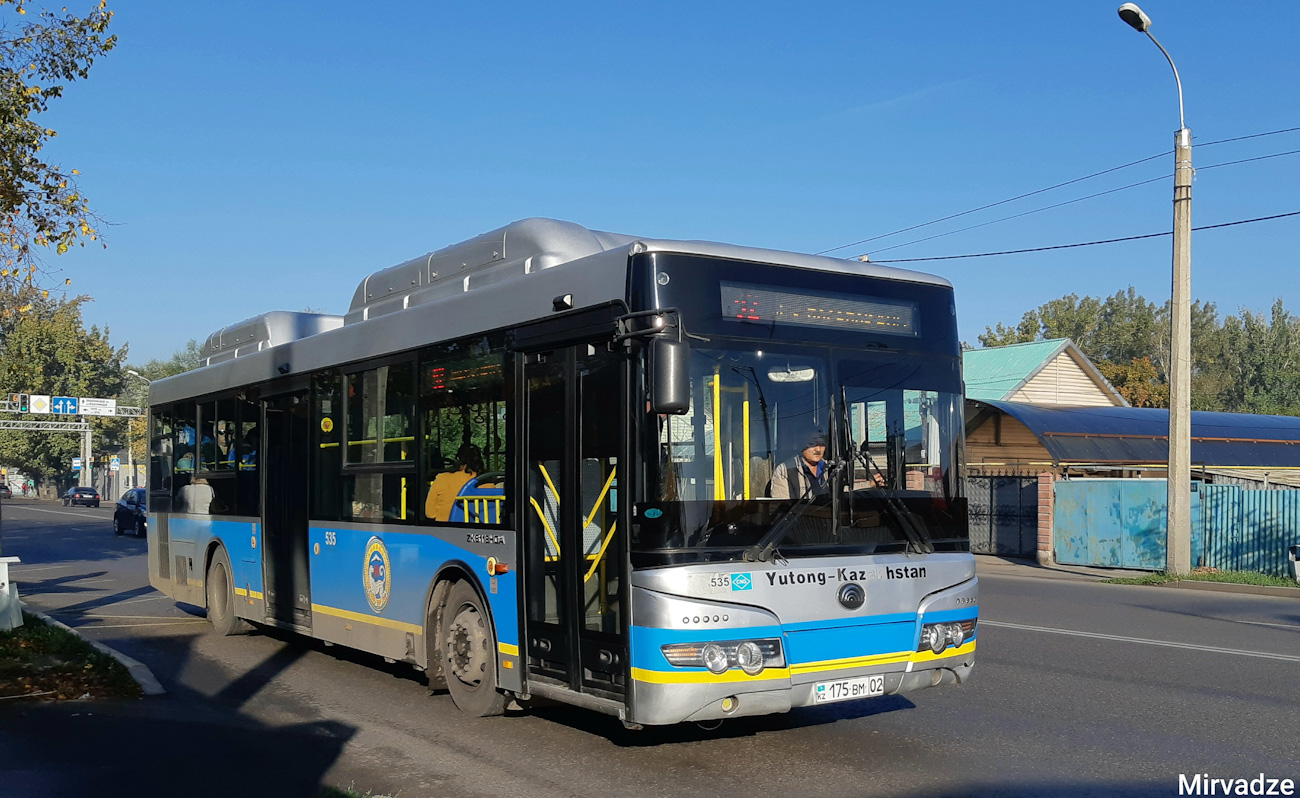 Алматы, Yutong ZK6118HGA № 535