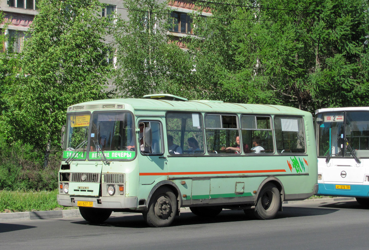 Нижегородская область, ПАЗ-32054 № АО 627 52