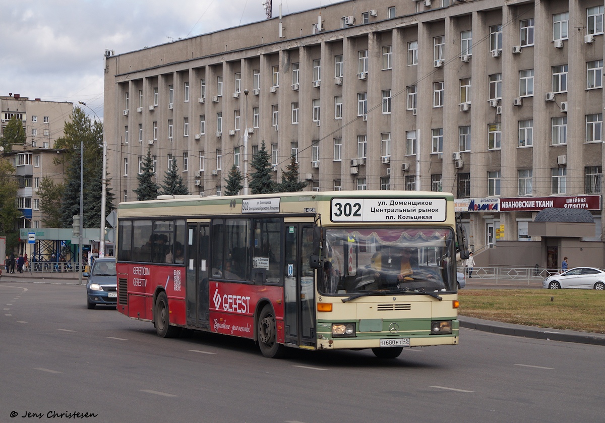 Липецкая область, Mercedes-Benz O405N2 № Н 680 РТ 48