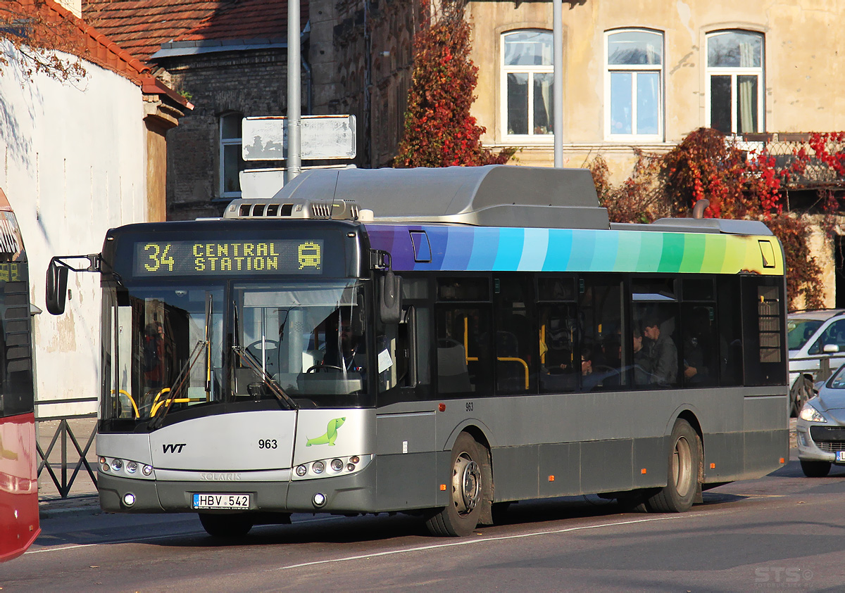 Литва, Solaris Urbino III 12 CNG № 963