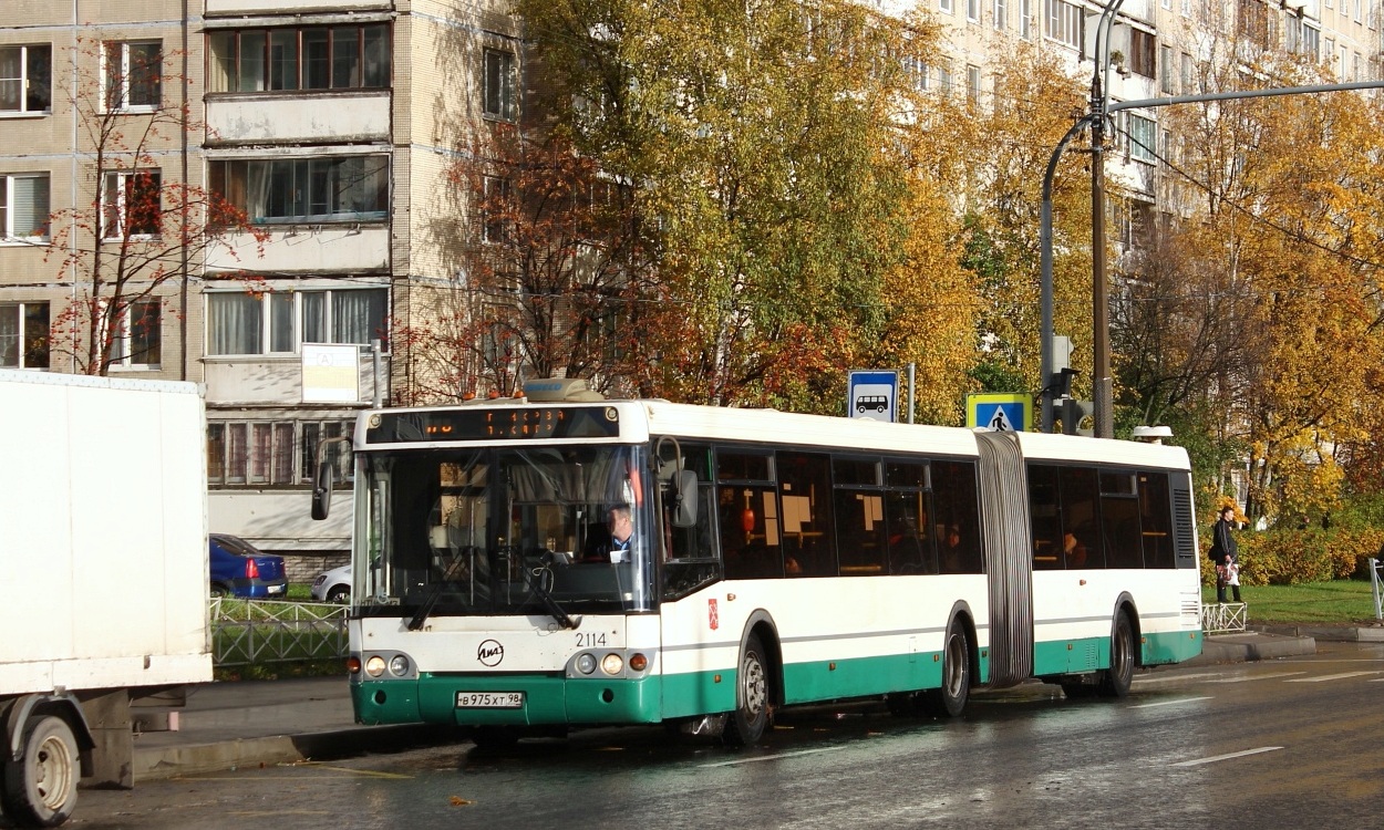 Санкт-Петербург, ЛиАЗ-6213.20 № 2114