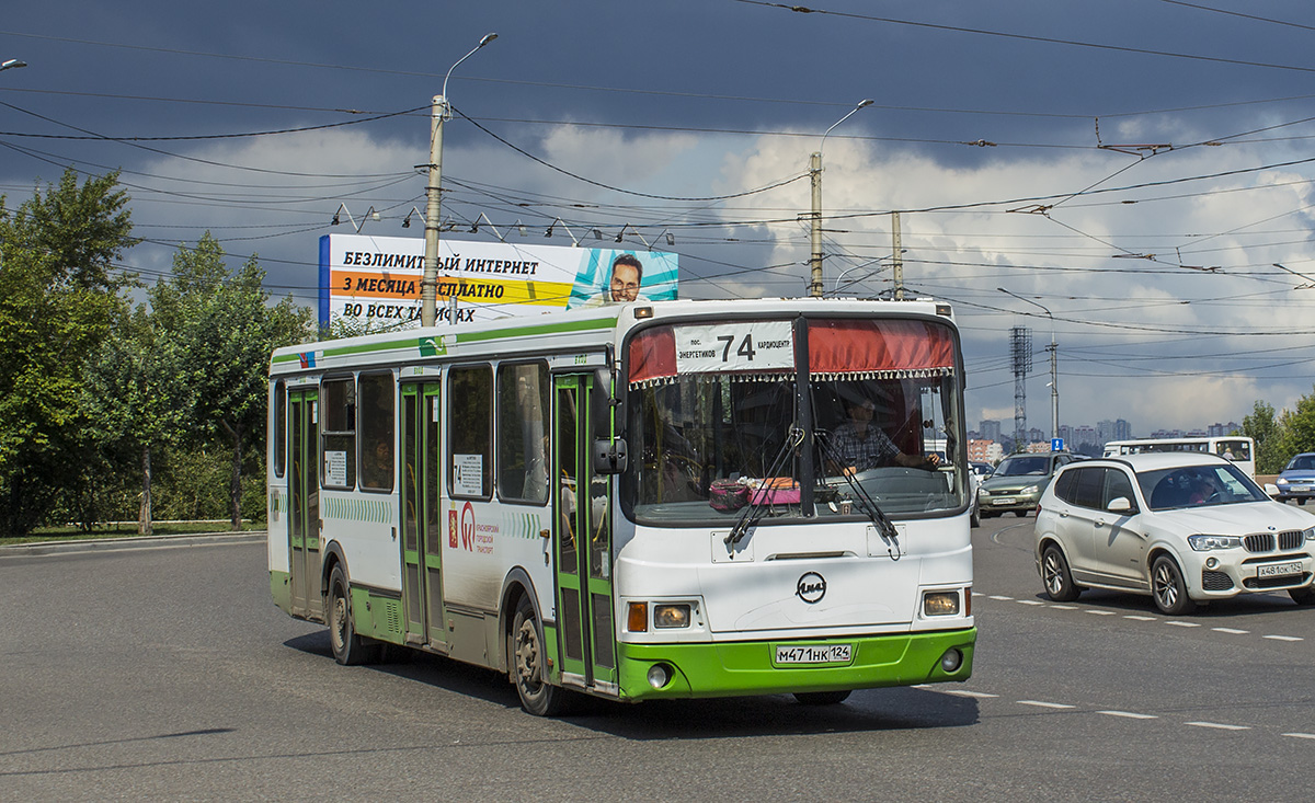 Красноярский край, ЛиАЗ-5256.36 № М 471 НК 124