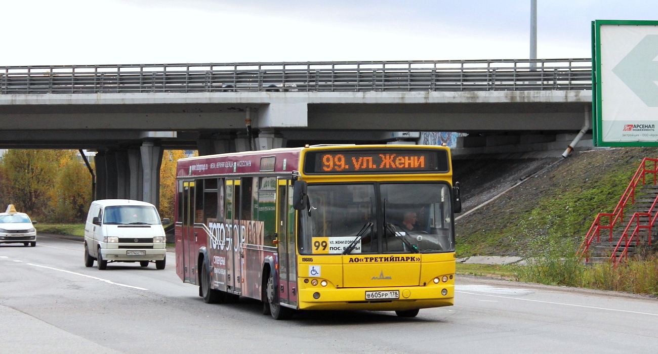 Sankt Petersburg, MAZ-103.485 Nr В 605 РР 178