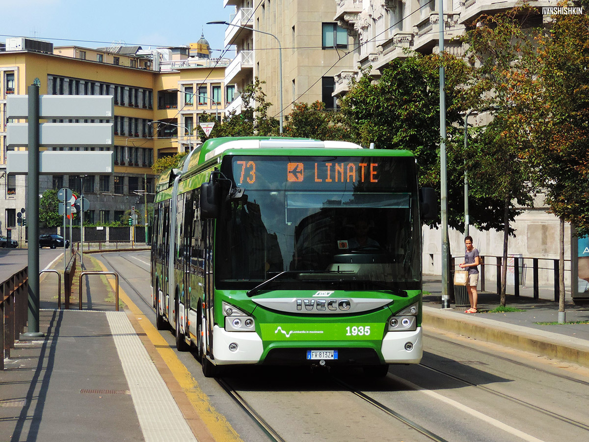 Италия, IVECO Urbanway 18M Hybrid № 1935