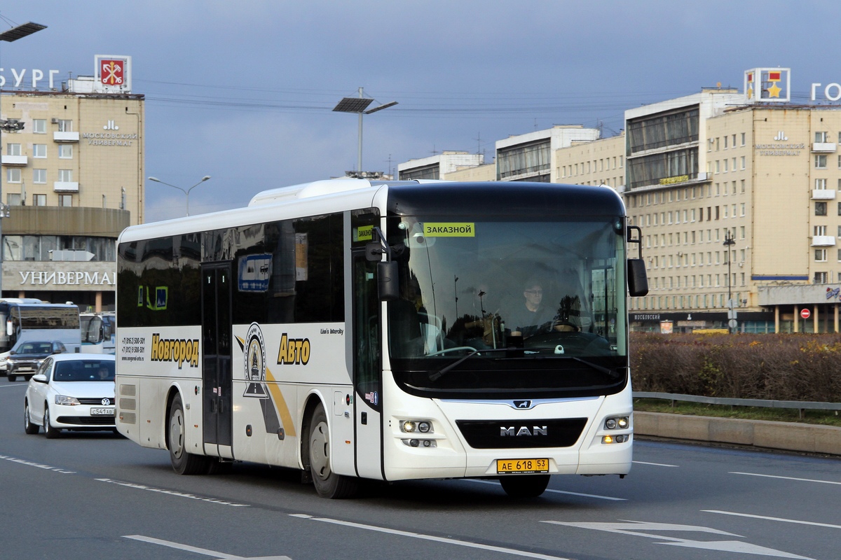 Новгородская область, MAN R60 Lion's Intercity ÜL290 № АЕ 618 53