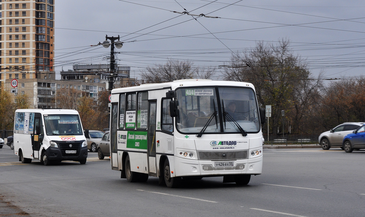 Омская область, ПАЗ-320302-22 "Вектор" № У 426 ВХ 55