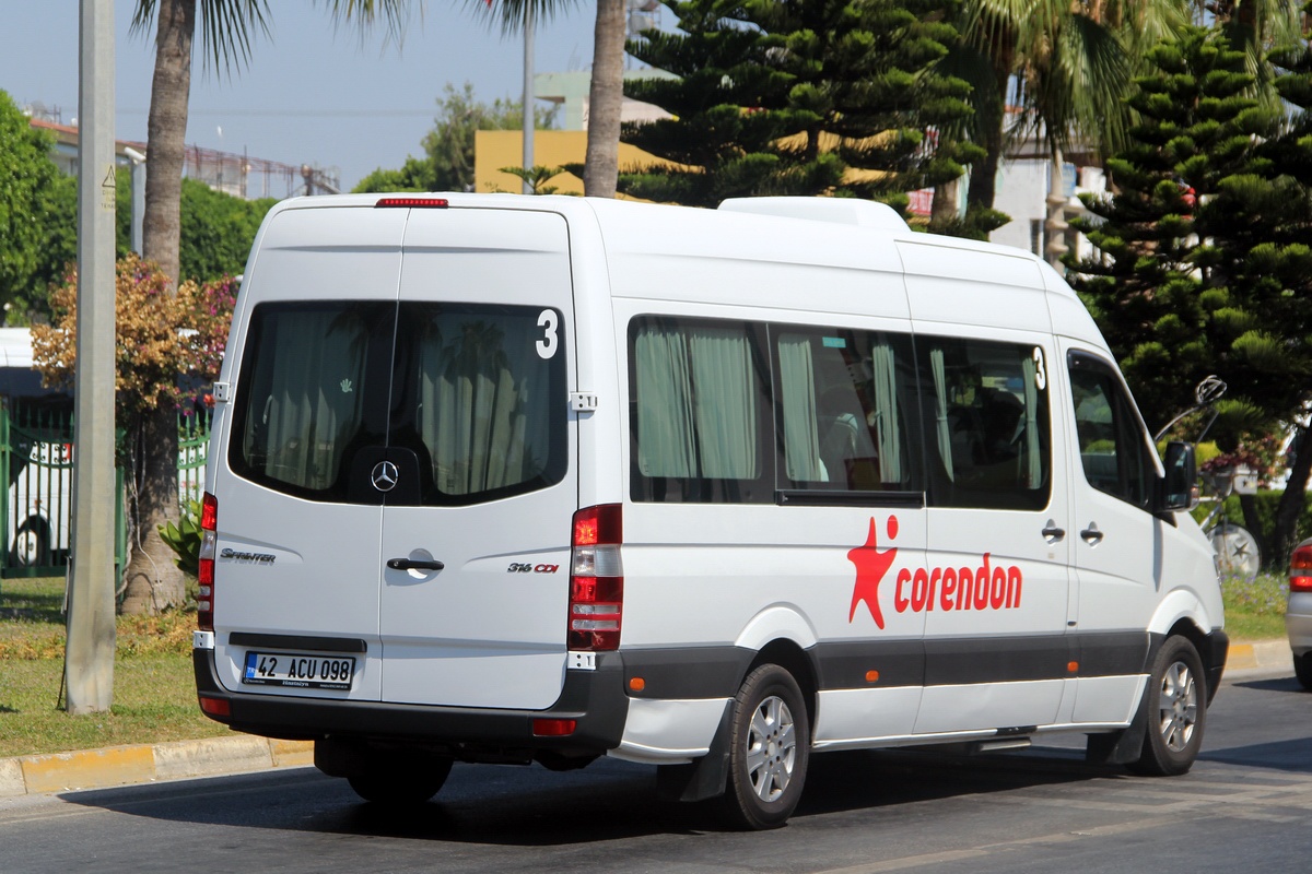 Турция, Mercedes-Benz Sprinter W903 316CDI № 3