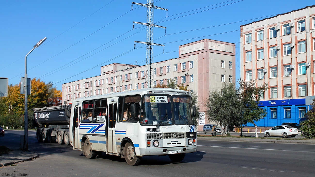 Томская область, ПАЗ-32054 № О 528 УА 70