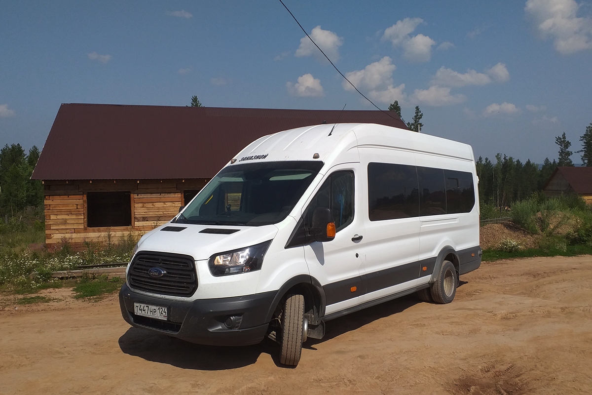 Красноярский край, Ford Transit FBD [RUS] (Z6F.ESG.) № Т 447 НР 124