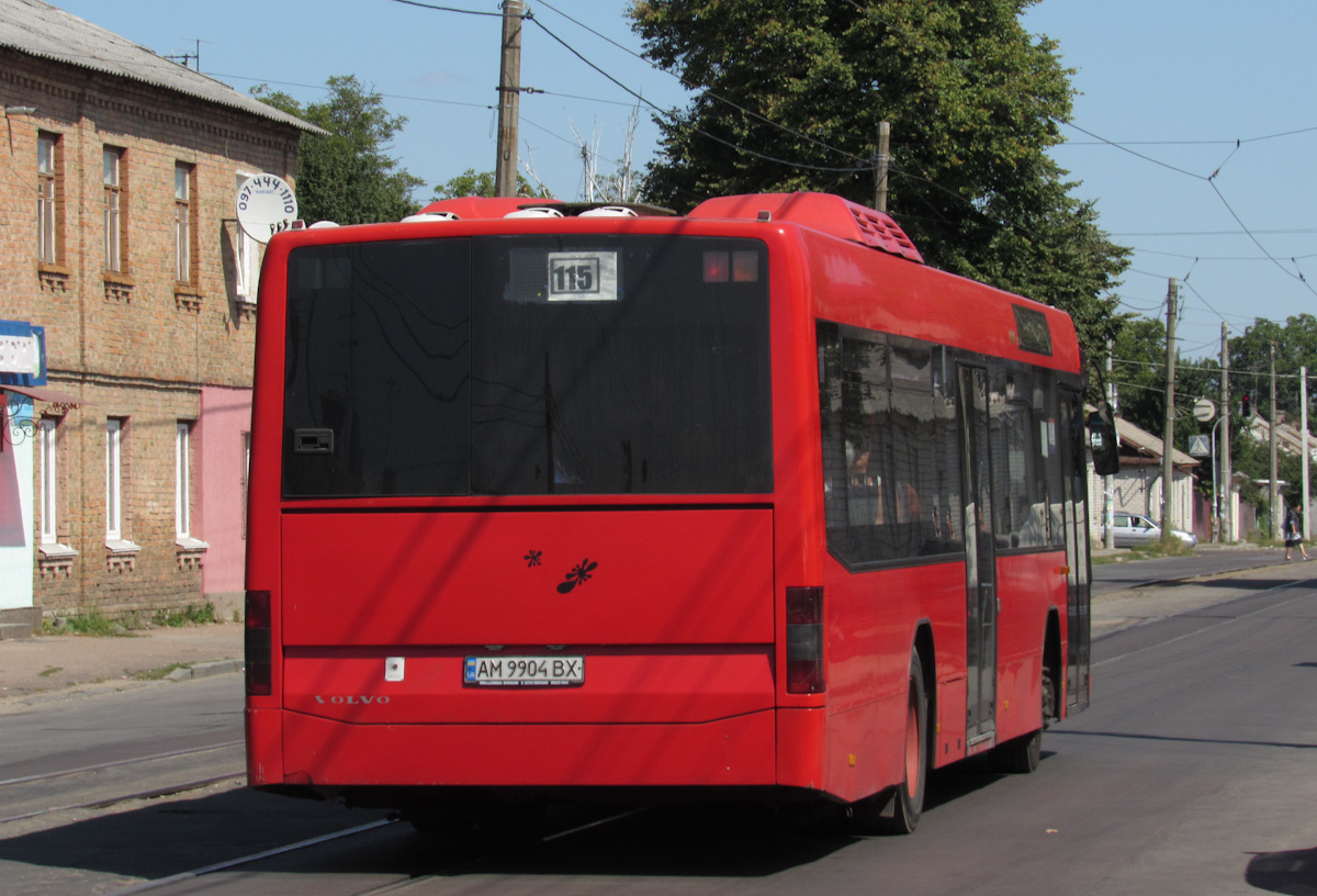 Жытомірская вобласць, Volvo 7000 № AM 9904 BX