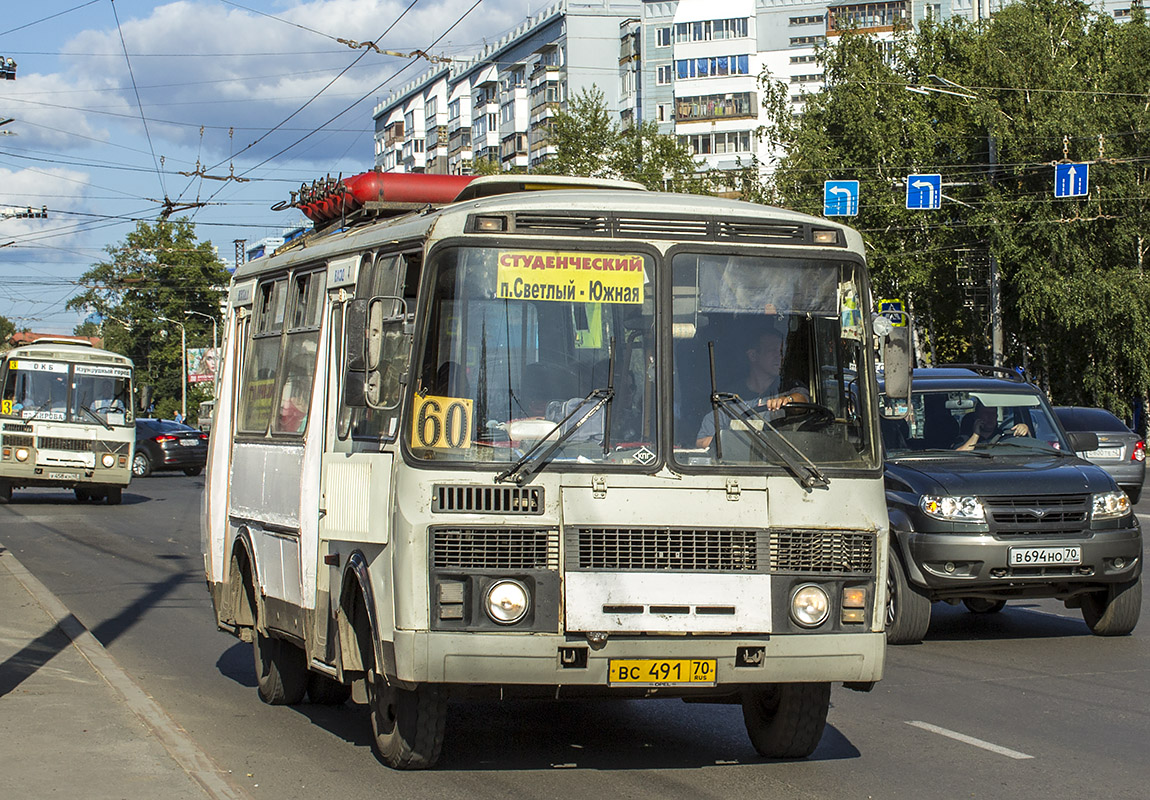 Томская область, ПАЗ-32054 № ВС 491 70