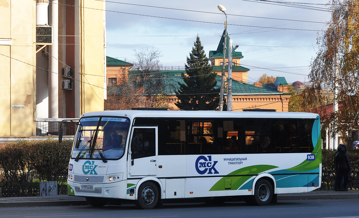 Omsk region, PAZ-320414-04 "Vektor" (1-2) # 938