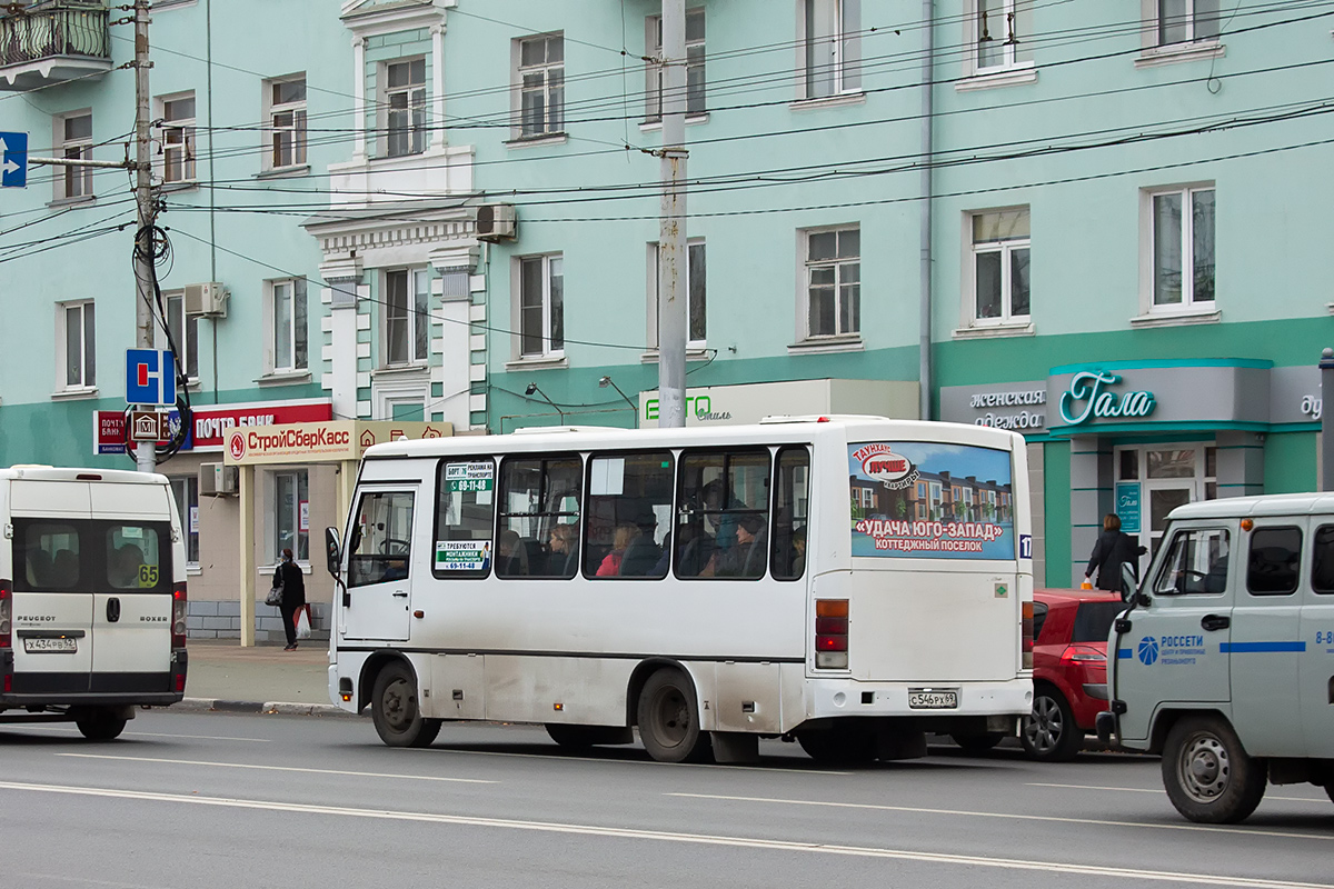 Рязанская область, ПАЗ-320302-11 № С 546 РХ 69