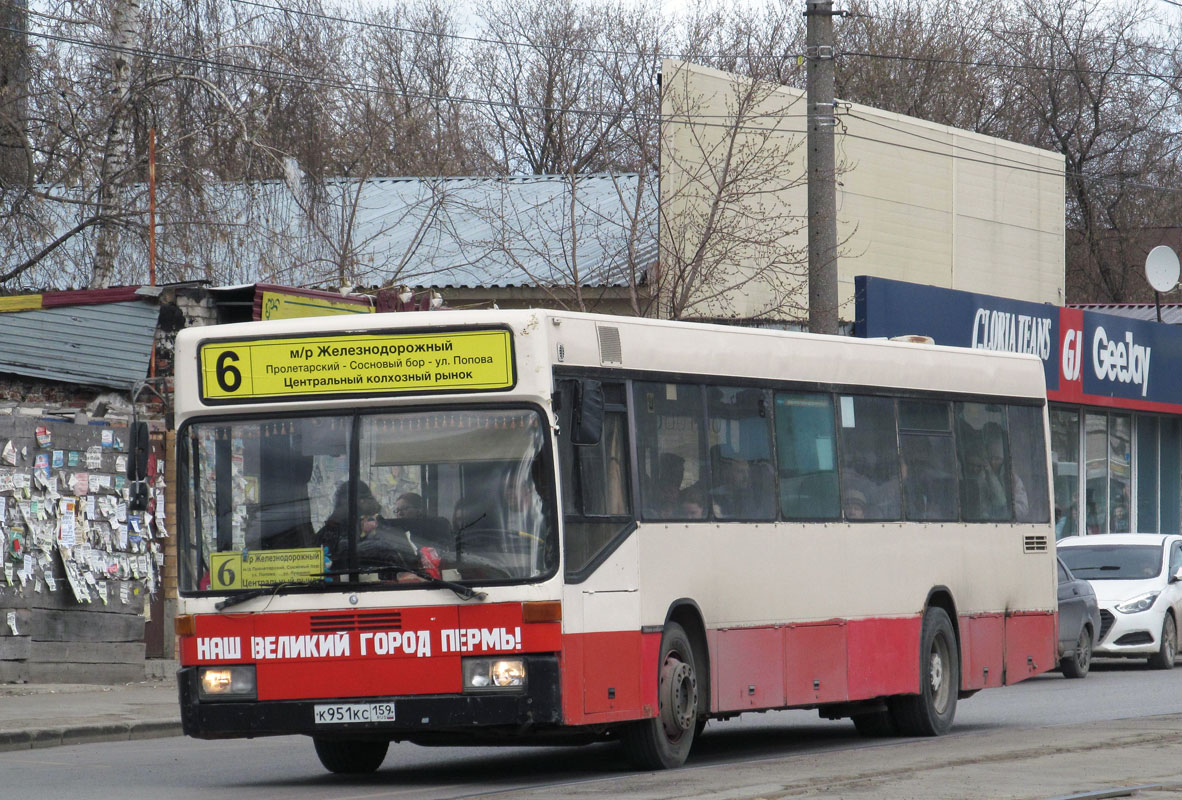 Пермский край, Mercedes-Benz O405N № К 951 КС 159