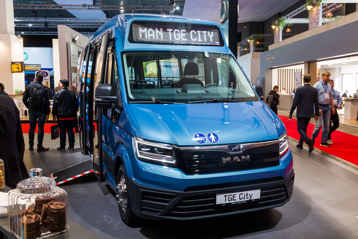 Litva, Altas Cityline č. TGE City; Belgie — Busworld Europe 2019