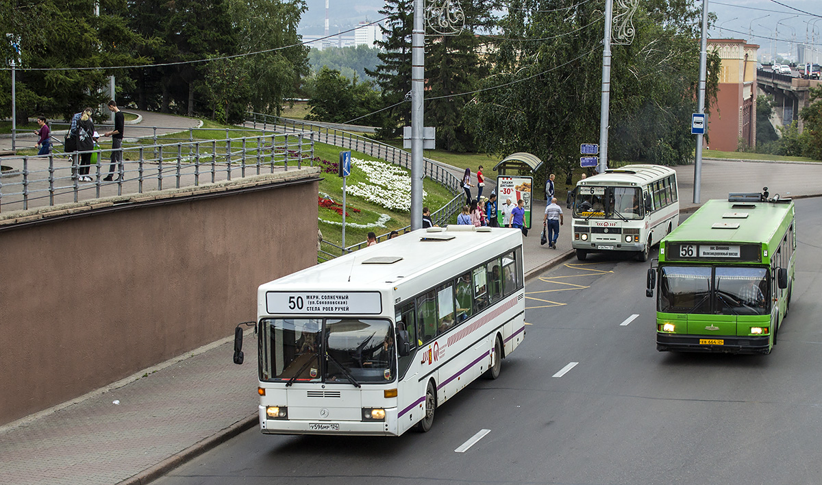 Region Krasnojarsk, Mercedes-Benz O405 Nr. У 596 МР 124